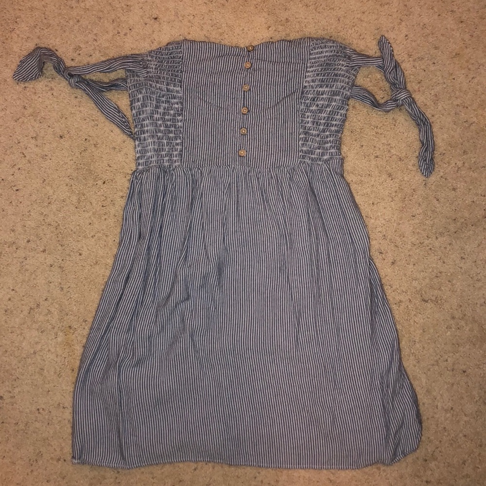AE striped minidress size M